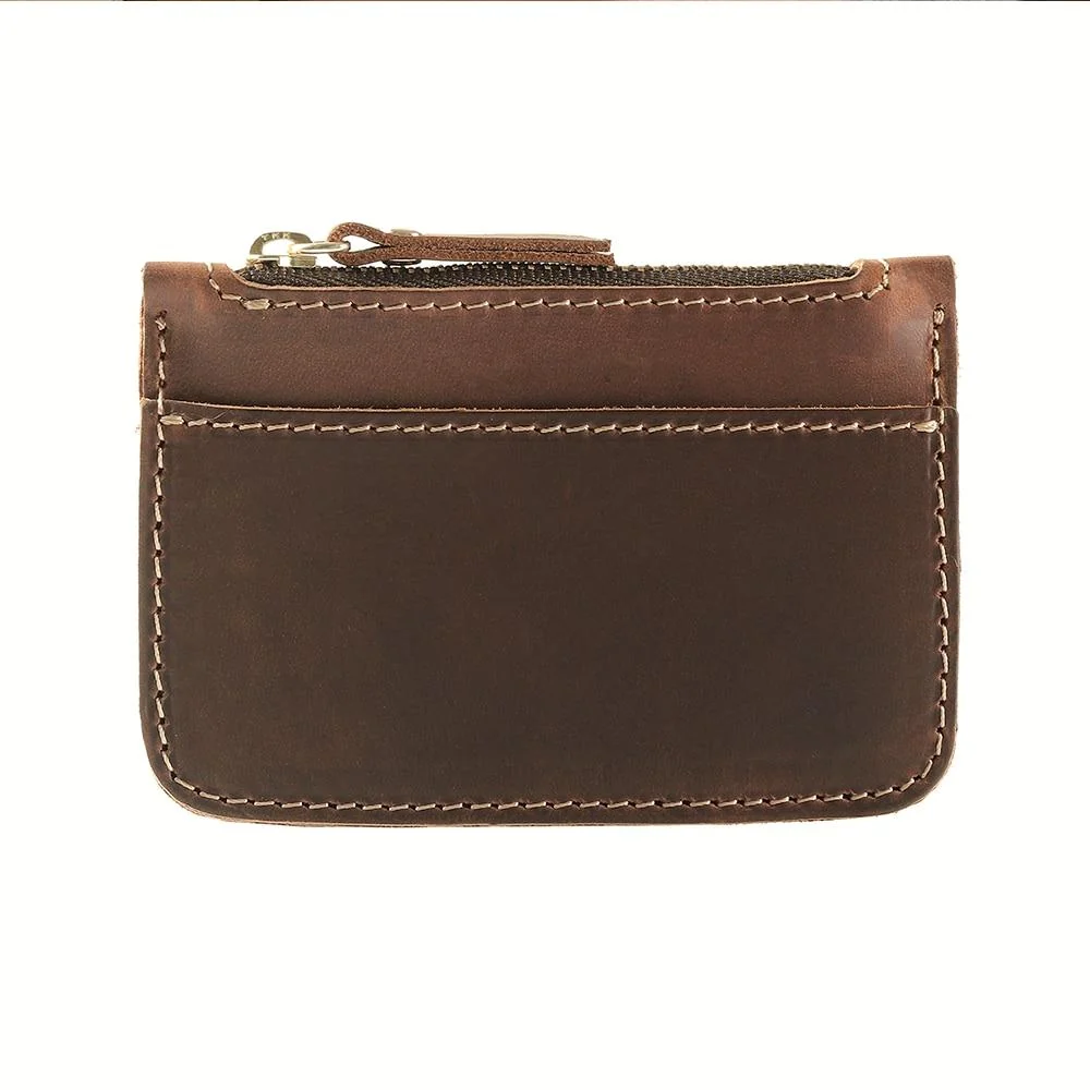 Trendy Sergio Vintage Cow Leather Coin Purse Card Holder Efficient
