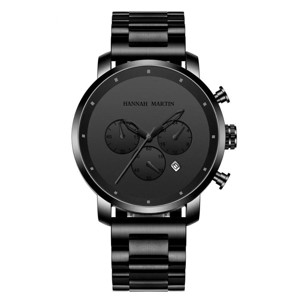 Selected Gilbert Minimalist Chronograph Watch Soft