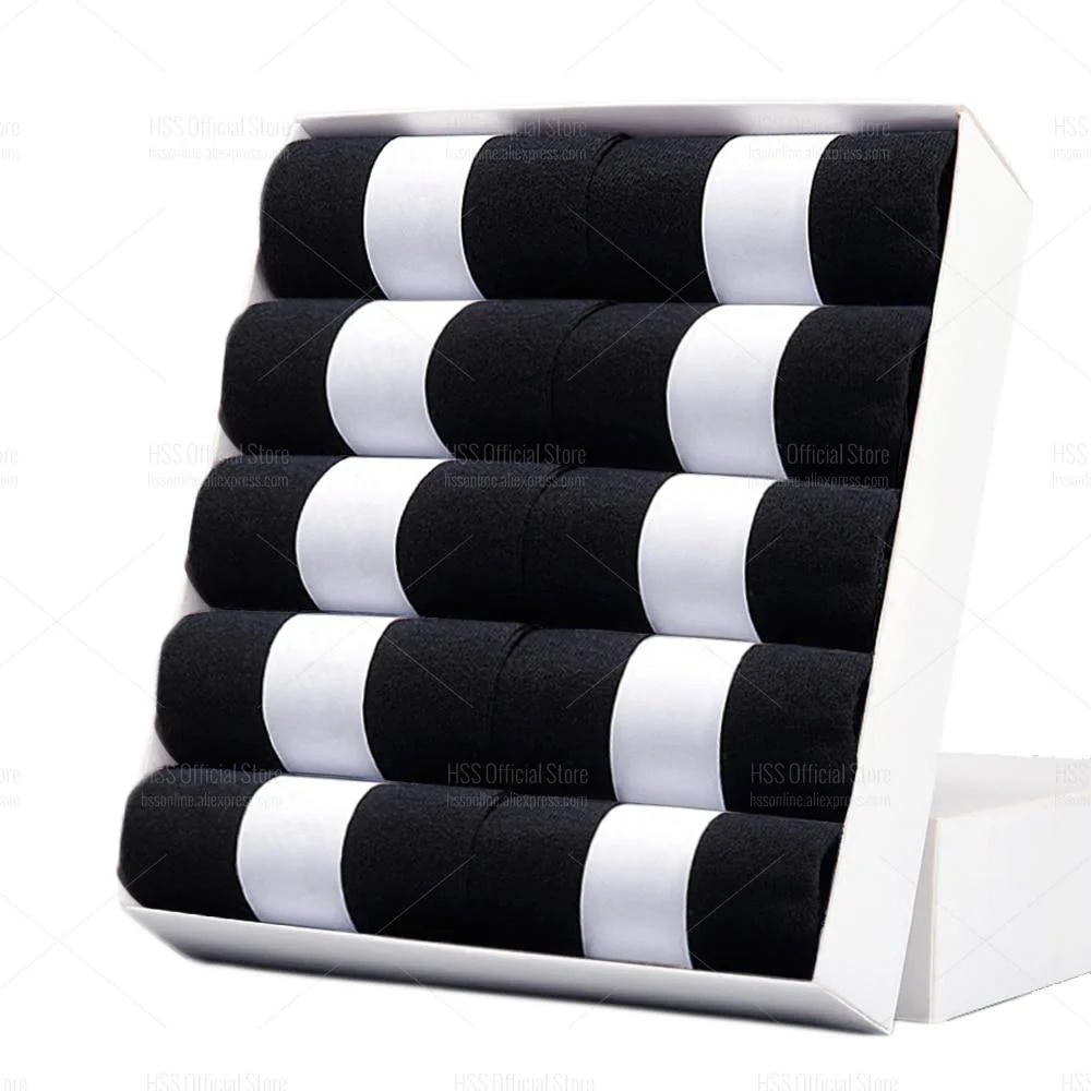 Expertly Made Calcetines de negocios de alto algodón Juego de 10 pares Crafted