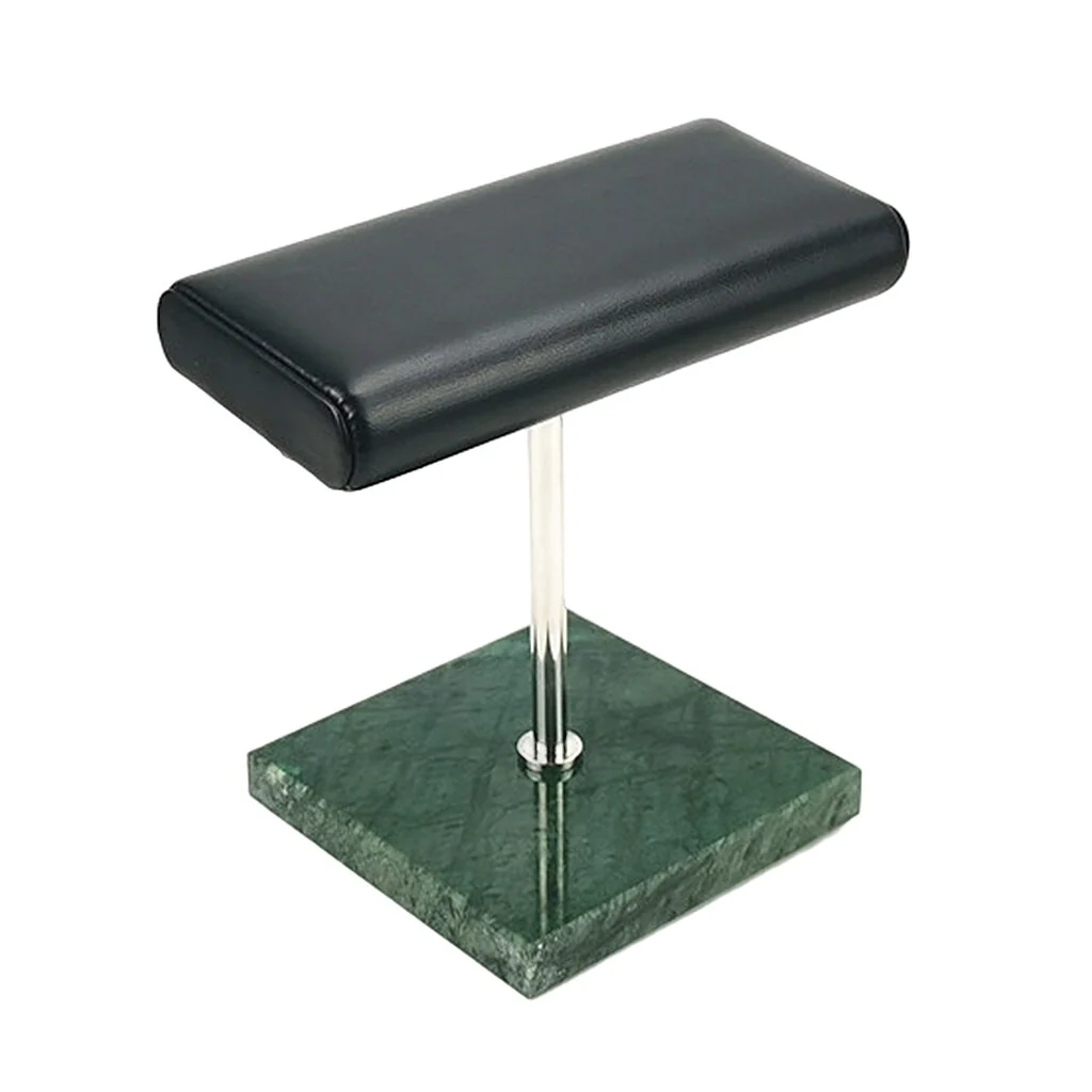 Recyclable Antoine Expositor doble de mármol verde para relojes Premium