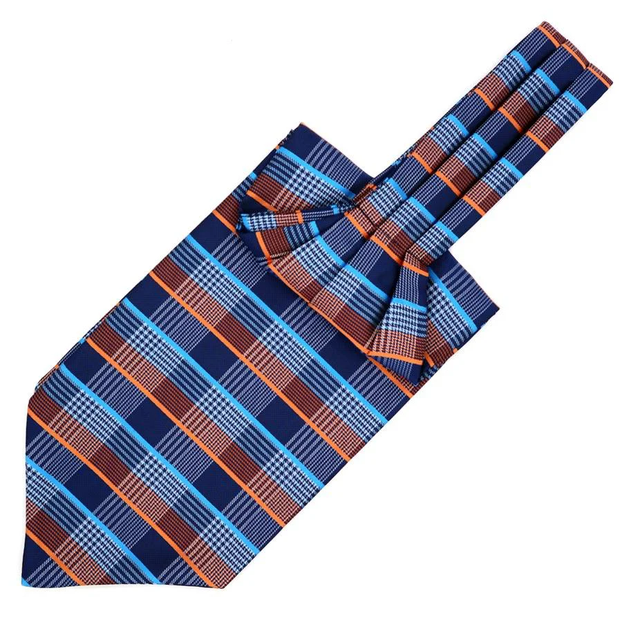 Enhanced Corbata Ascot a cuadros Innovative