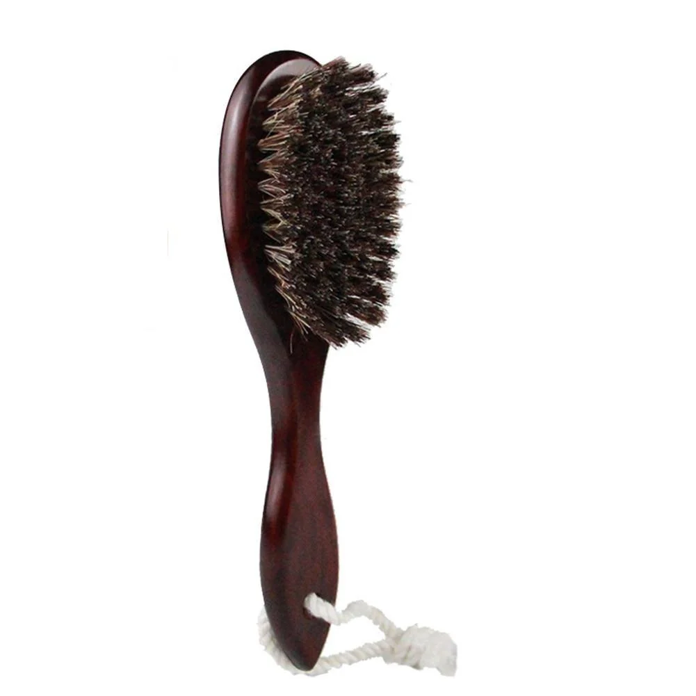 Luxury Cepillo para barba de cerdas suaves de cabra User-Friendly