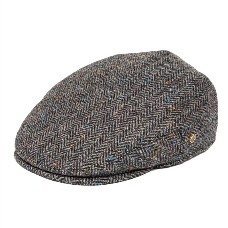 Relaxed Lana Herringbone Gorra plana Responsible