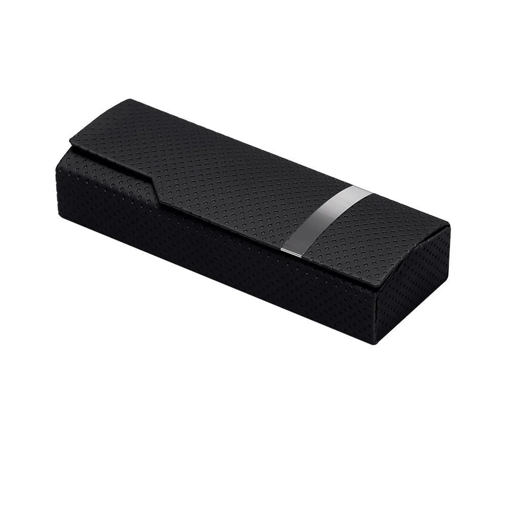 Stylish Funda de piel minimalista para gafas rígidas Carefully Designed