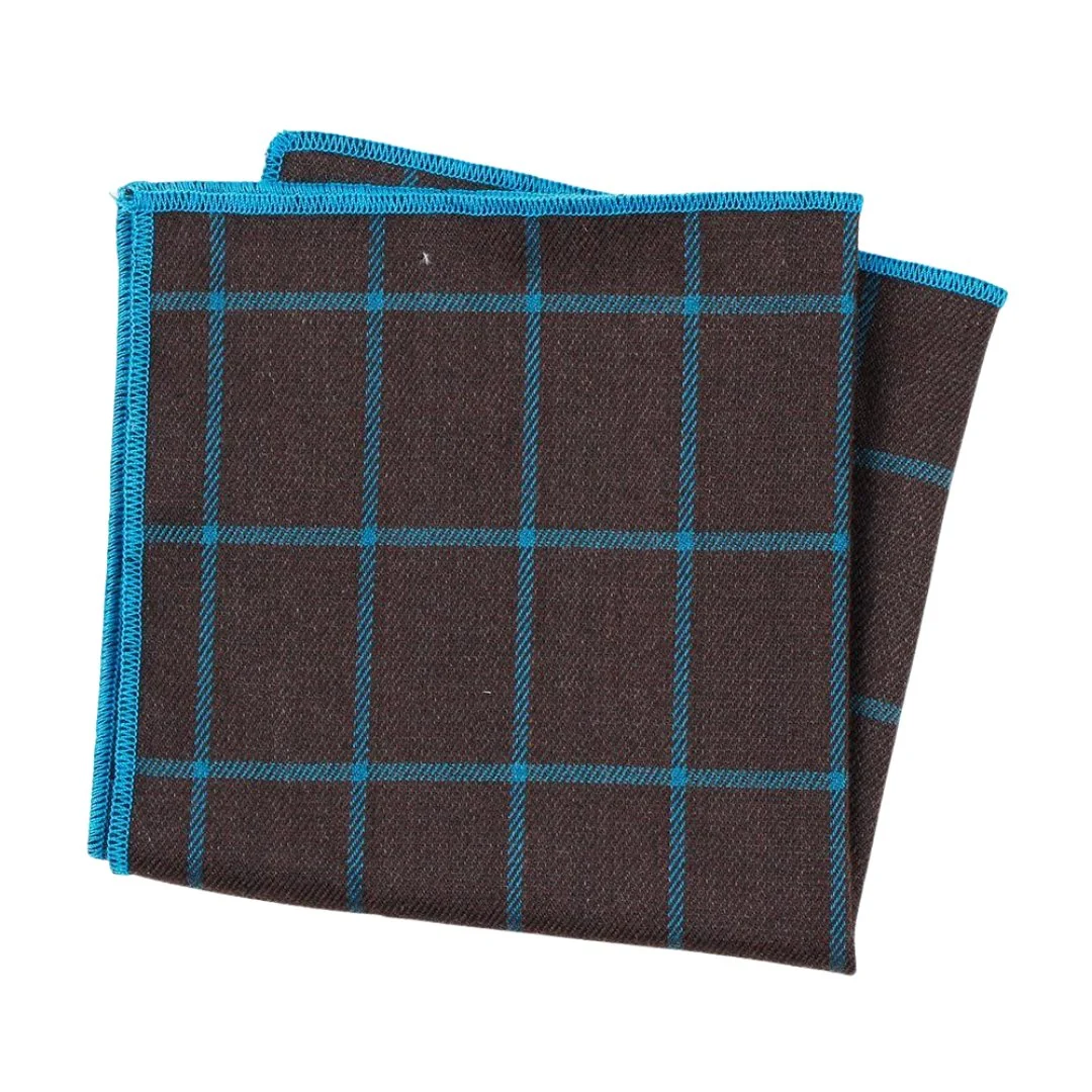 Classic Pañuelo de algodón Graph Check High-Quality
