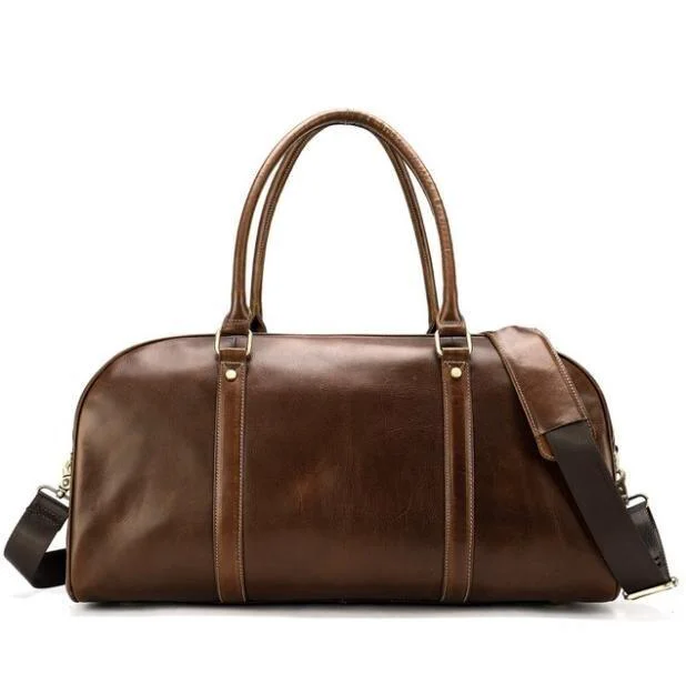 Fine Laird Bolsa de viaje de piel de vaca Original Design