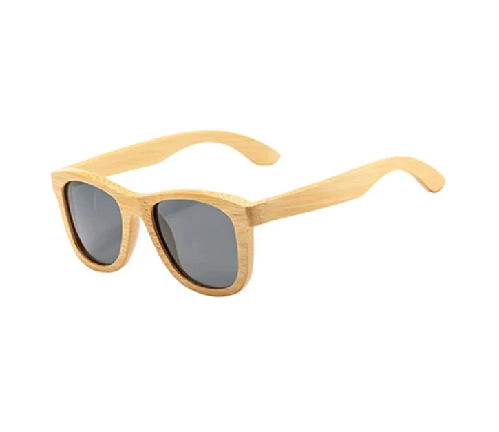 Versatile Panama Retro Gafas de sol de bambú polarizadas Fast