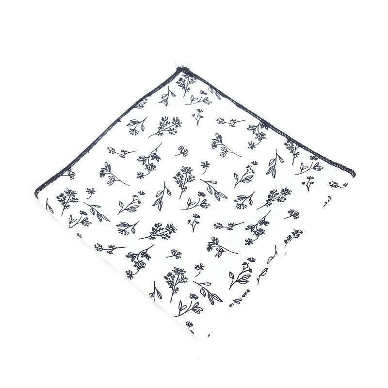 Official Pañuelo de algodón blanco geométrico Crafted