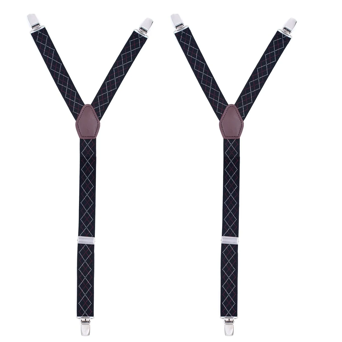 Recyclable Argyle Tirantes largos ajustables Official