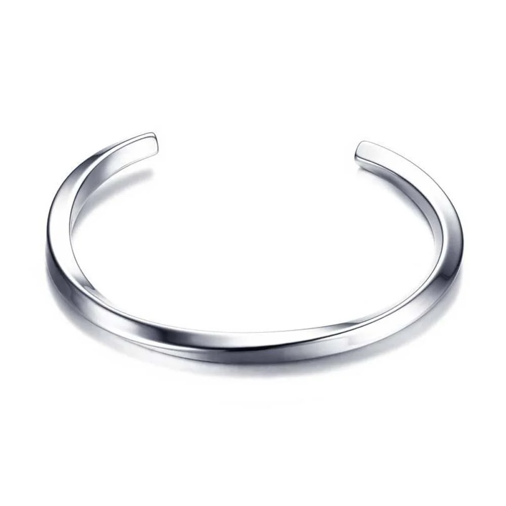Innovative Brazalete de acero inoxidable trenzado Exclusive