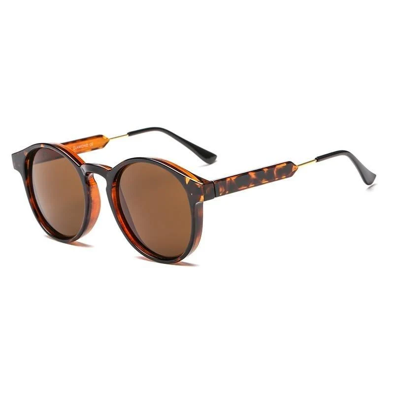 Quality Claude Round Tortoise Sunglasses Next-Generation