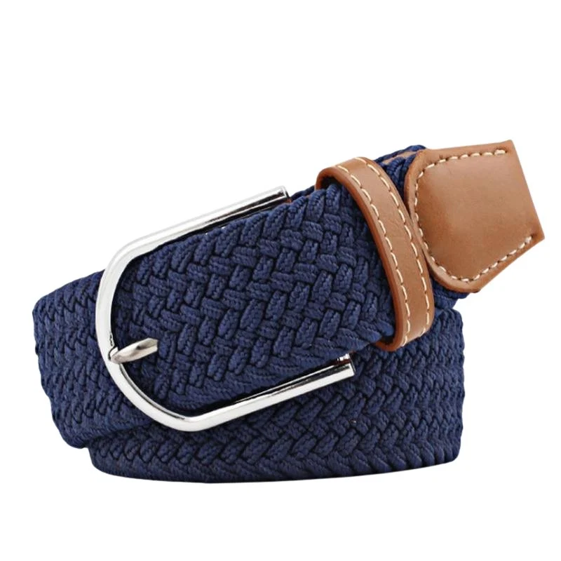 Carefully Designed Giuseppe Braided Solid Elastic Belt Efficient