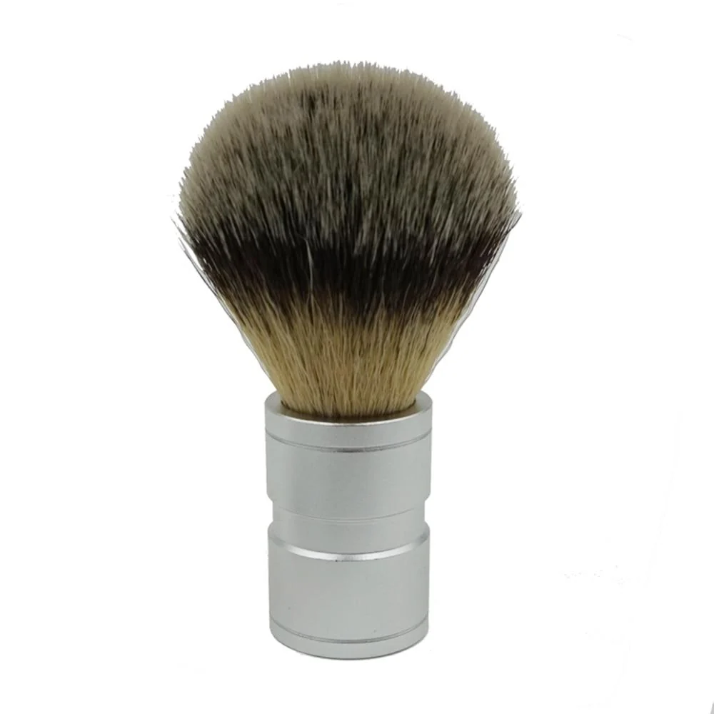 Authentic Shaving Brush With Stainless Steel Handle Clean