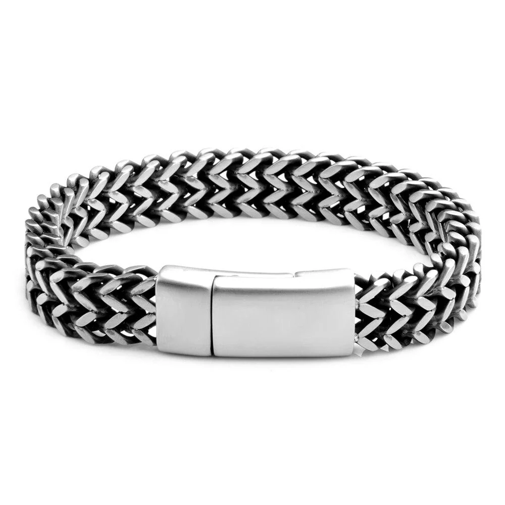 Excellent Stefan Stainless Steel Chain Bracelet Organic