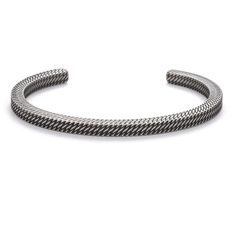 Artisan Remus Vintage Stainless Steel Cuff Bracelet Durable
