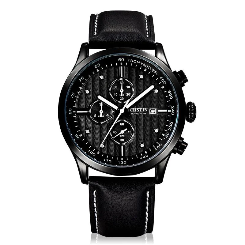 Enhanced Dunkirk Chronograph Watch Efficient