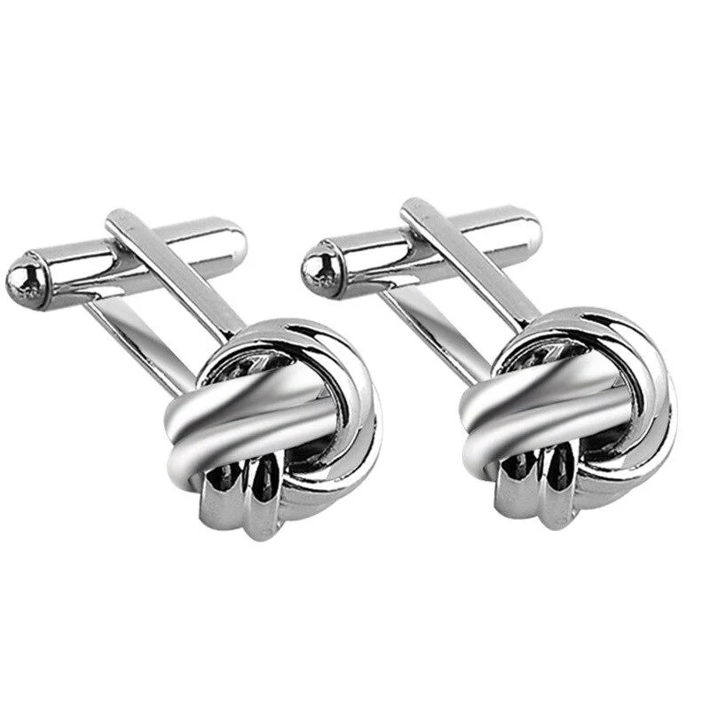 Specialty Metal Knot Cufflinks Classic