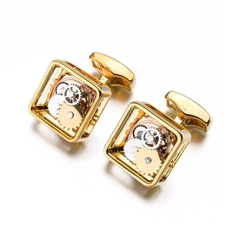 Responsible Automatic Movement Square Cufflinks Organic