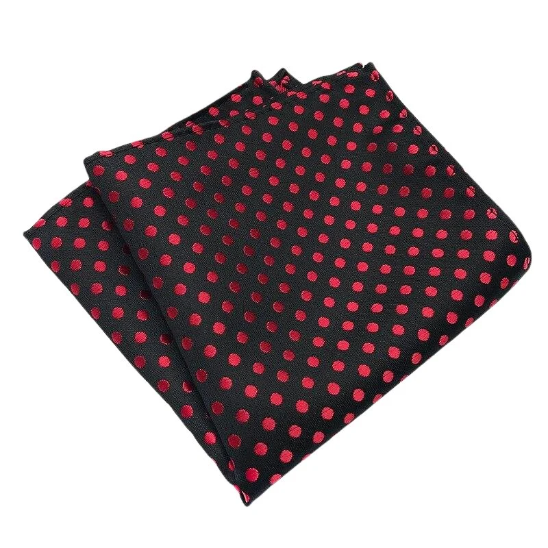 Top-Quality Dotted Elegant Silk Pocket Square Exceptional