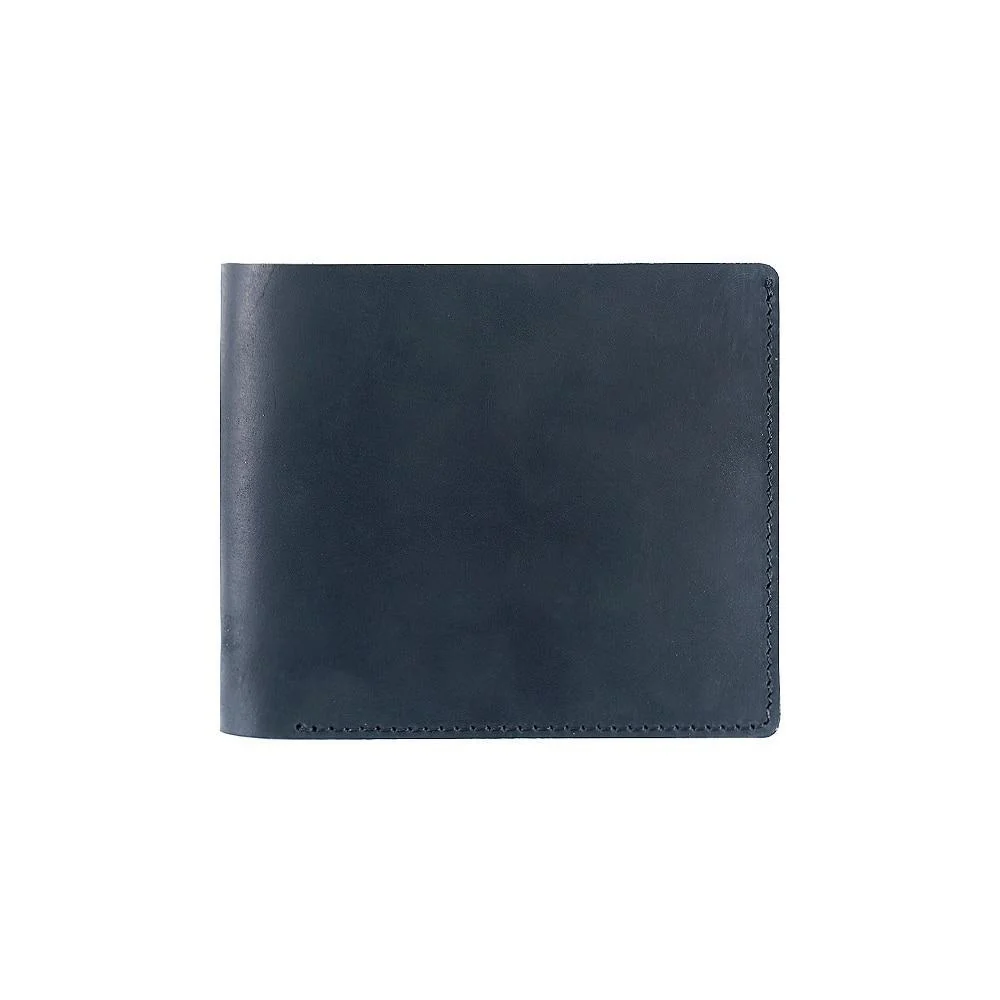 Recyclable Gustavo Crazy Horse Leather Bifold Wallet Consistent