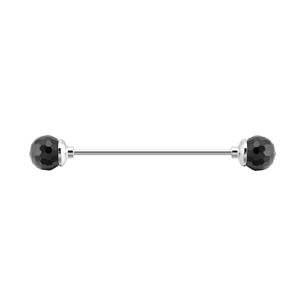 Sophisticated Black Crystal Ball Colar Bar Exclusive