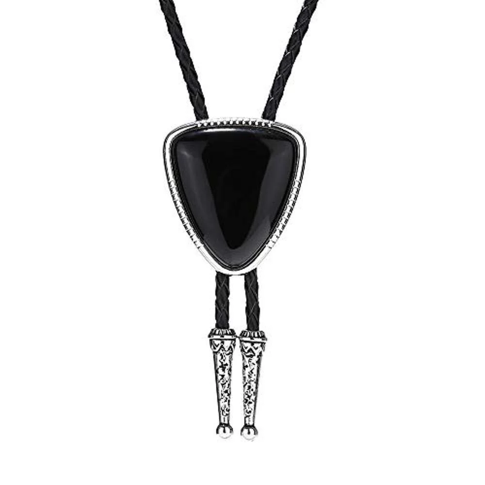 Top-Quality Onyx Bolo Tie World-Class