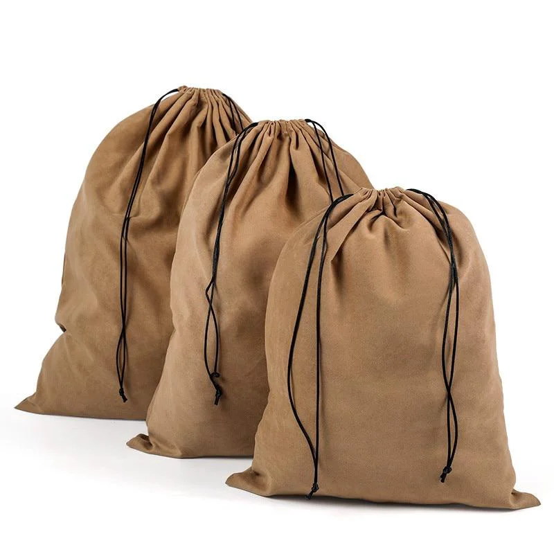 Excellent Suede Travel Shoe Bag Authentic