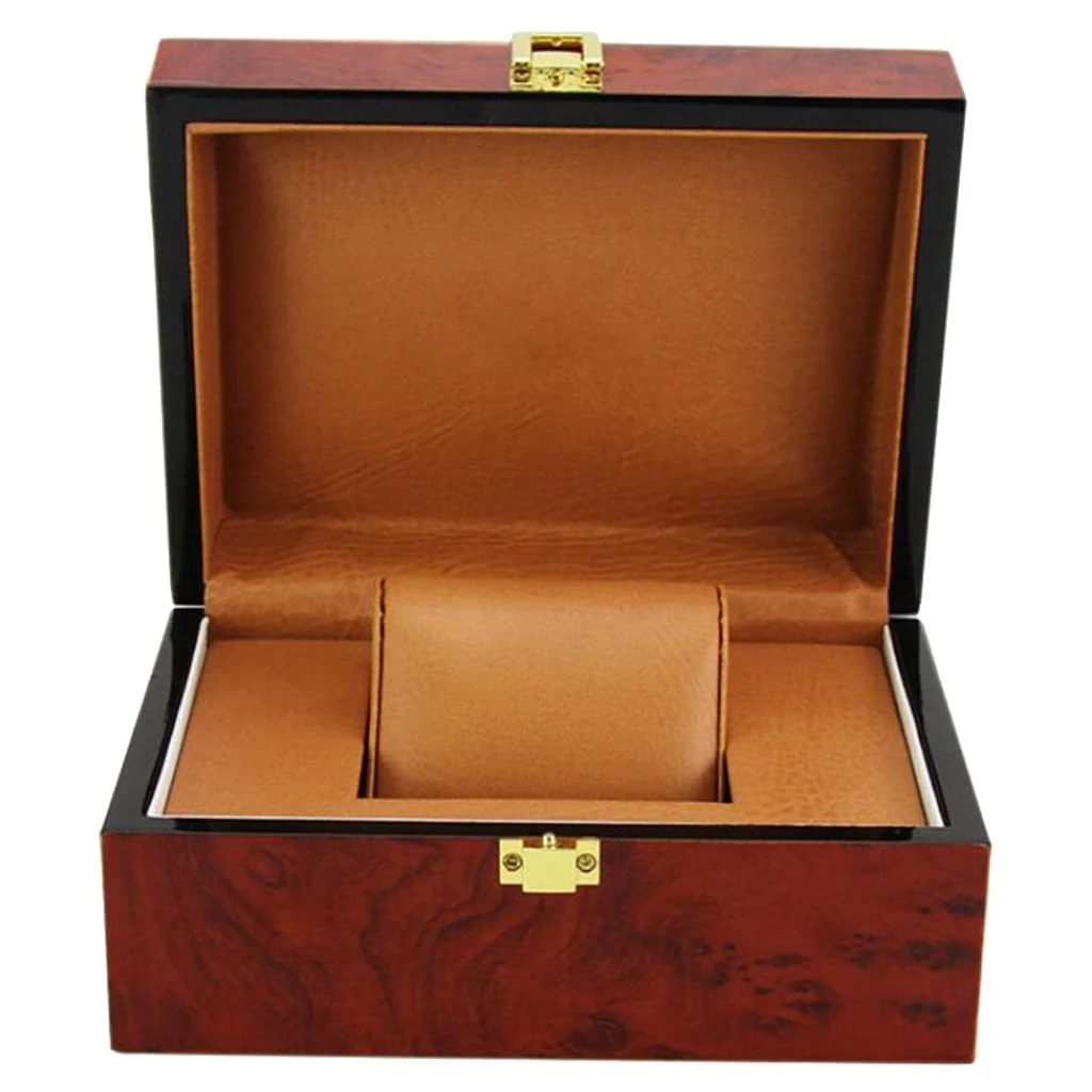 Next-Generation Franco Wooden Single Slot Watch Box Smooth