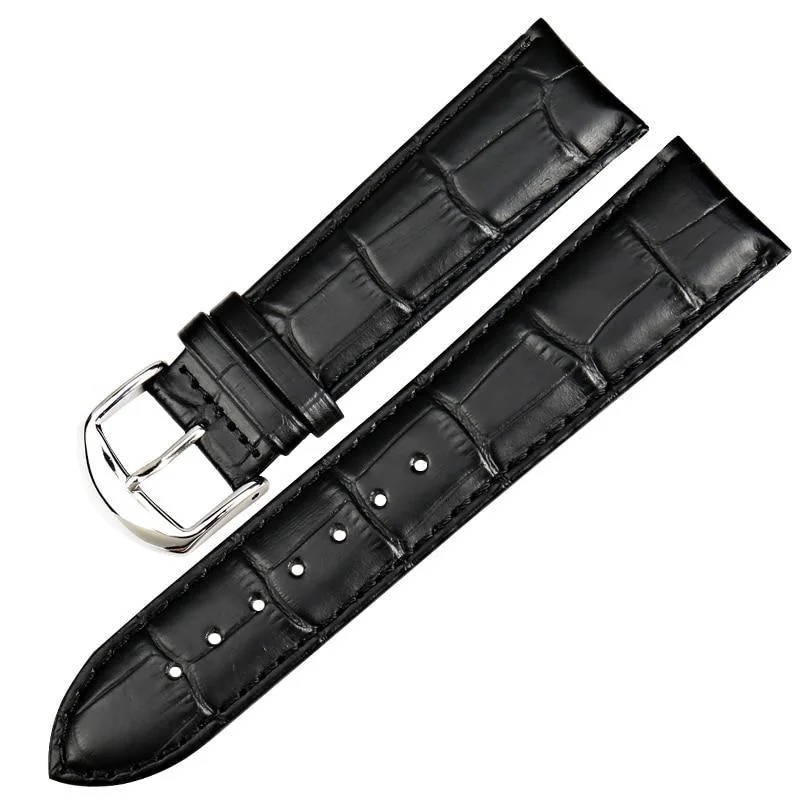 Environmentally Friendly Claude Leather Watch Strap With Tang Buckle High-Performance