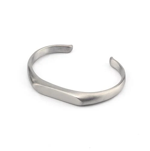 Specialty Edvin Stainless Steel Cuff Bracelet Fine Crafted
