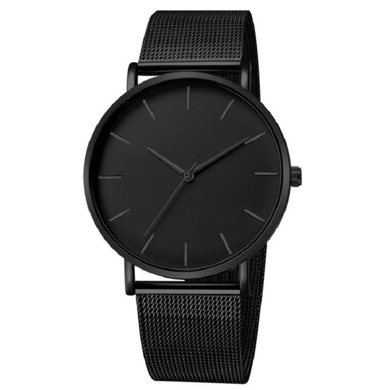 Elegant Odin Reloj ultrafino de diseño minimalista Green