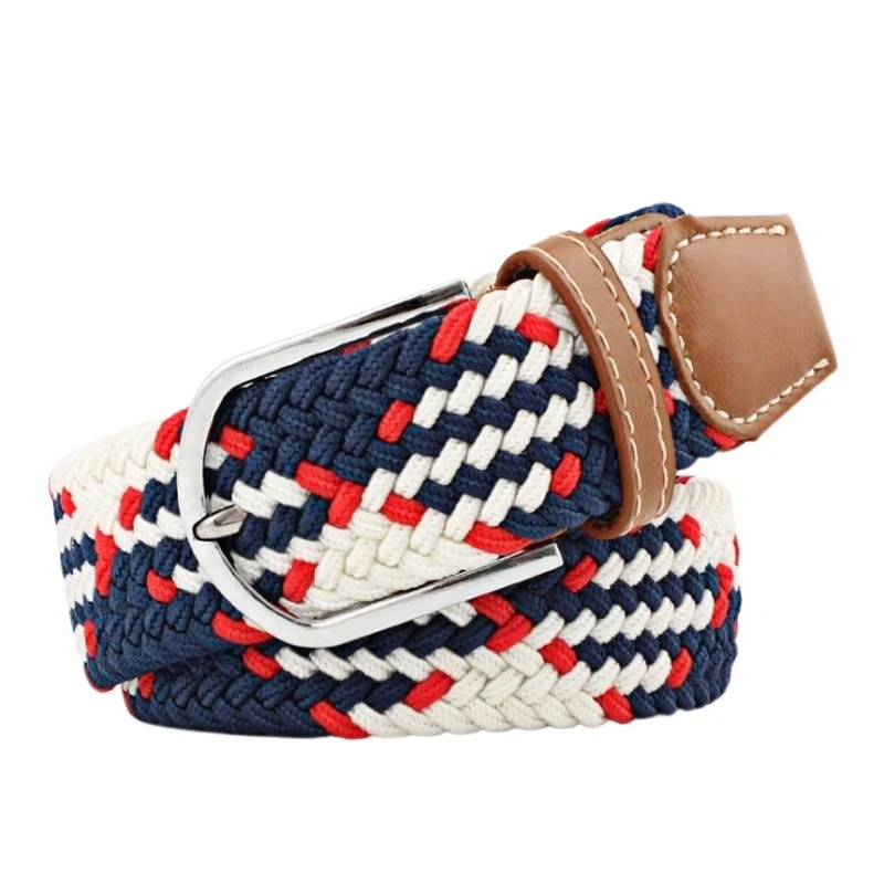 Certified Giuseppe Trenzado Argyle Cinturón elástico Professional