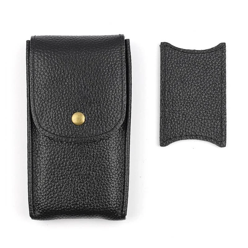 Versatile Noe Estuche de viaje de piel suave para un solo reloj Fine