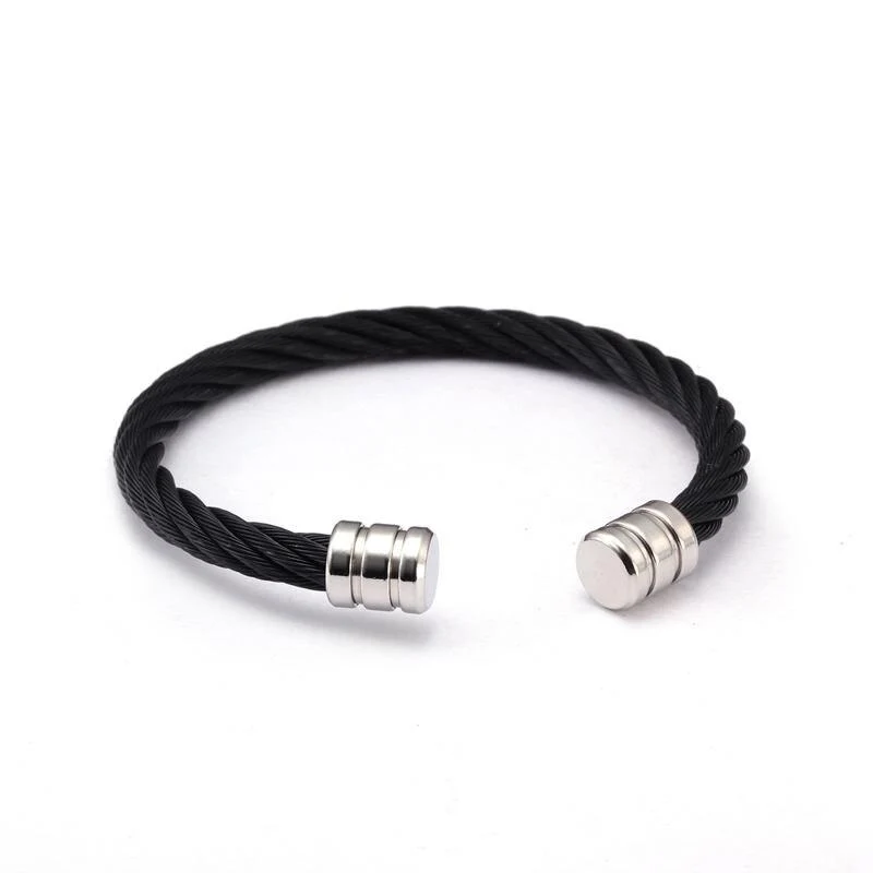 Enhanced Livigno Pulsera brazalete plateada Prestigious
