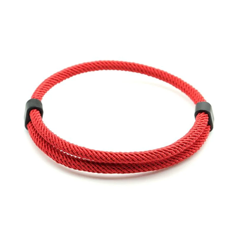 Versatile Delhi Pulsera de cuerda de meditación Stylish