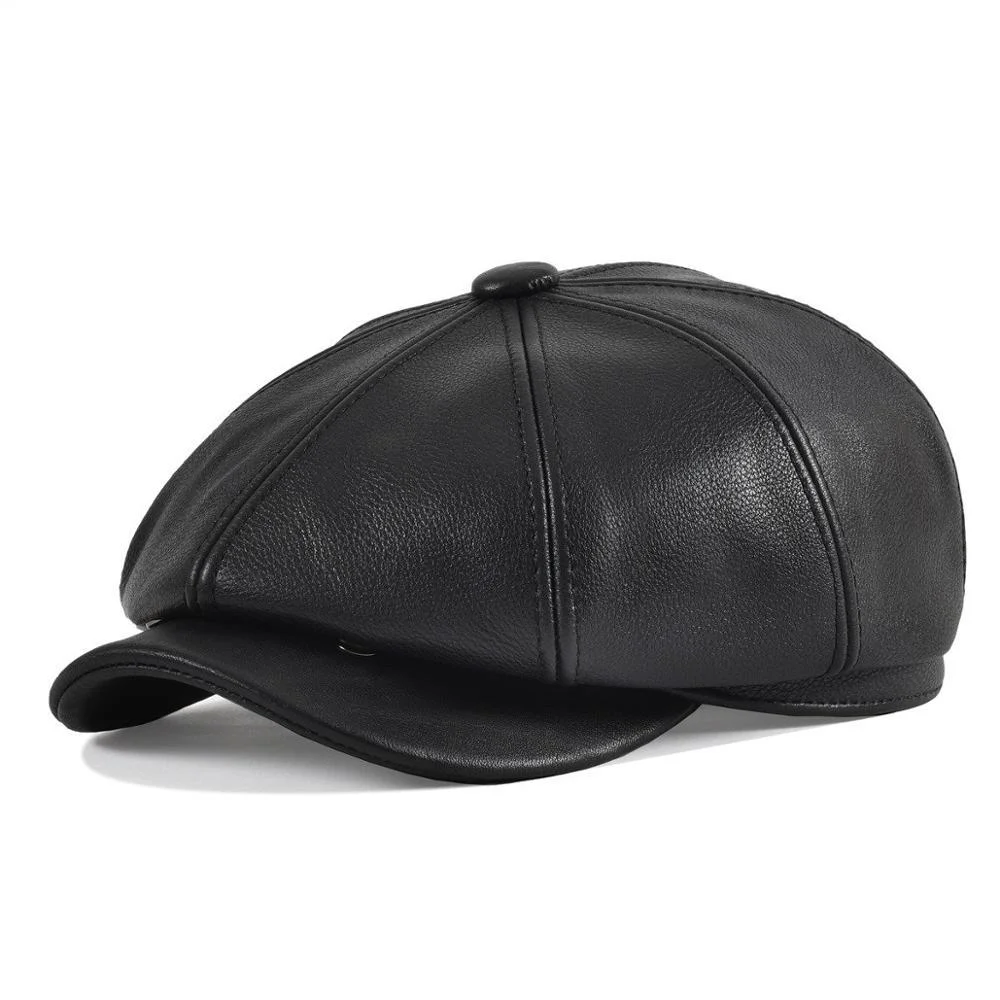 Verified Piel de vacuno Newsboy Gorra Specialty