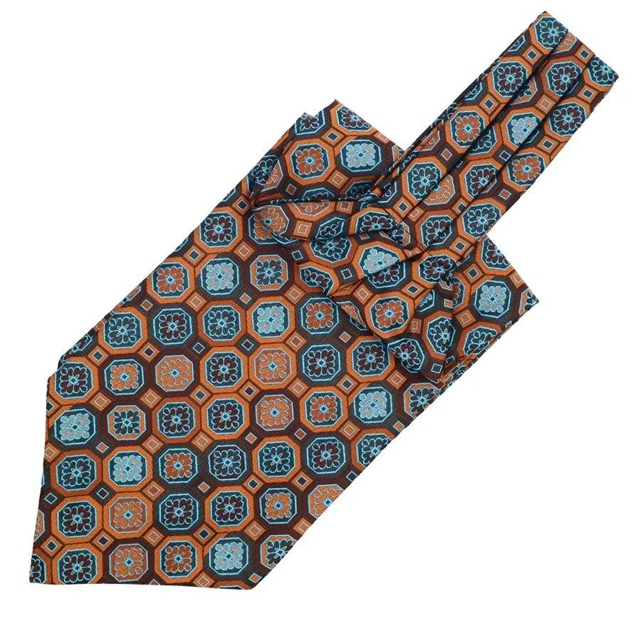Enhanced Corbata Boho Ascot Geométrica Refined
