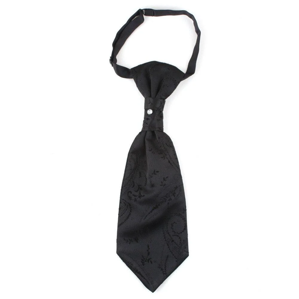 Secure Corbata Ascot Jacquard Preanudada Classic
