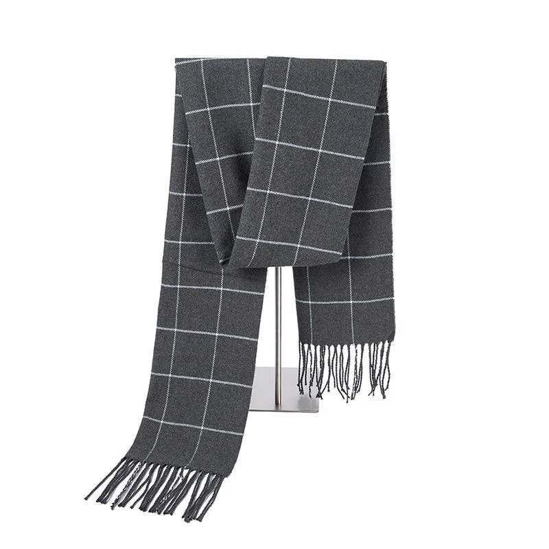 Smart Fredrik Bufanda de lana y cachemira Graph Check Dependable