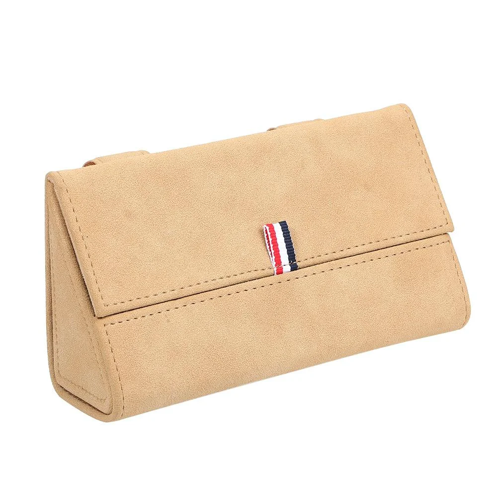 Powerful Funda de cuero para gafas de sol Solid