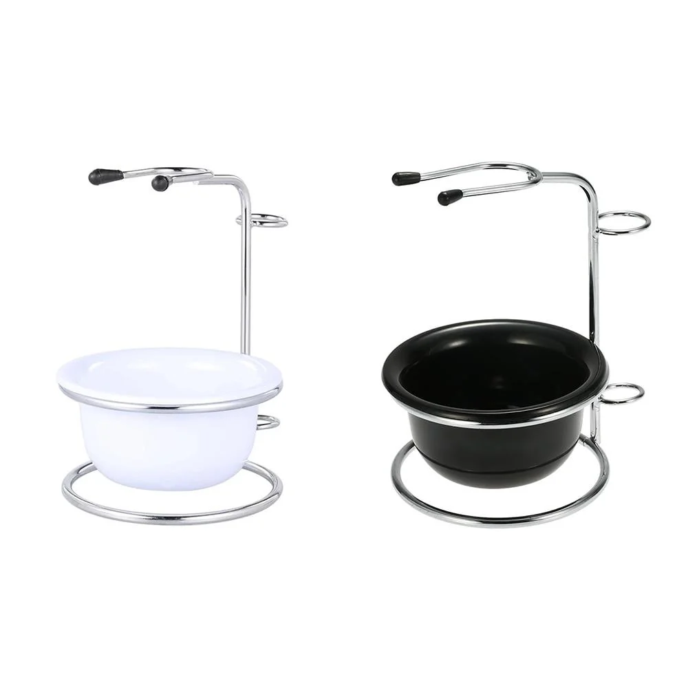 Carefully Designed Juego de herramientas de afeitado tradicional – Cuenco y soporte para brocha Traditional