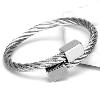 Next-Generation Mario Pulsera de acero inoxidable Genuine