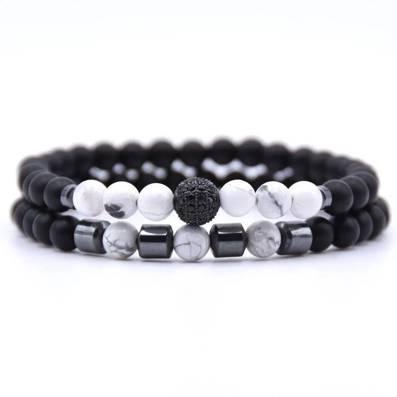 Sustainable Robson Pulsera de cuentas de piedra natural Efficient