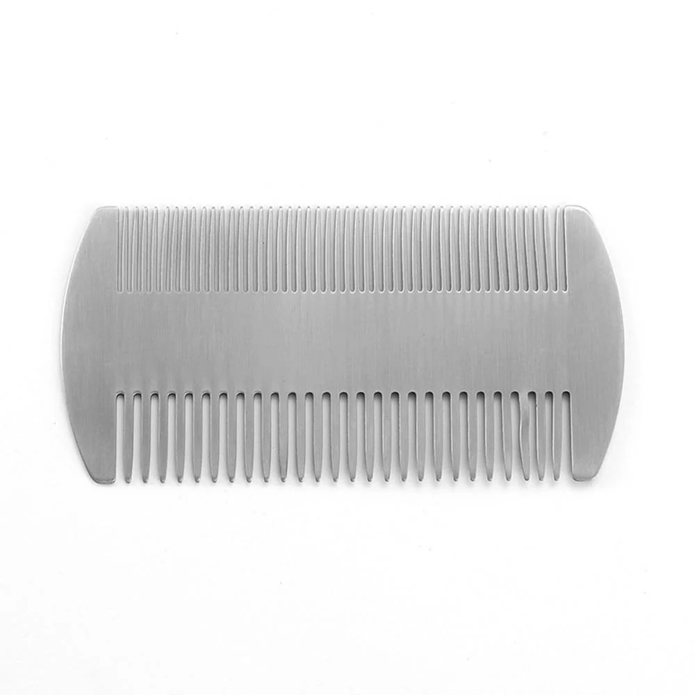 Original Peine para barba de acero inoxidable de doble cara Advanced