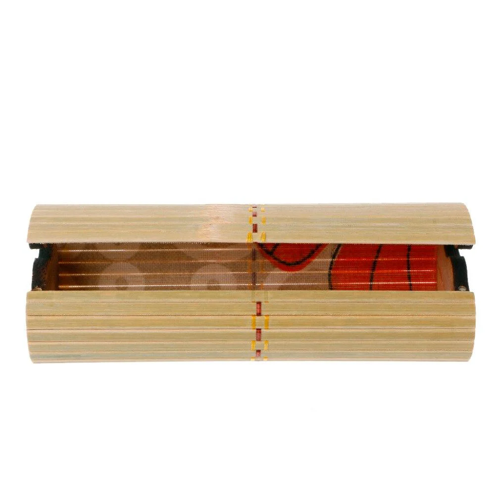 Prestigious Estuche rígido para gafas de sol de madera de bambú hecho a mano Organic