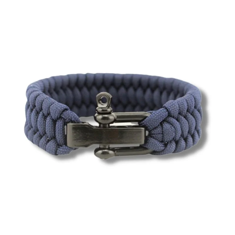 Casual Ontario Pulsera Paracord con hebilla de acero inoxidable Trendy