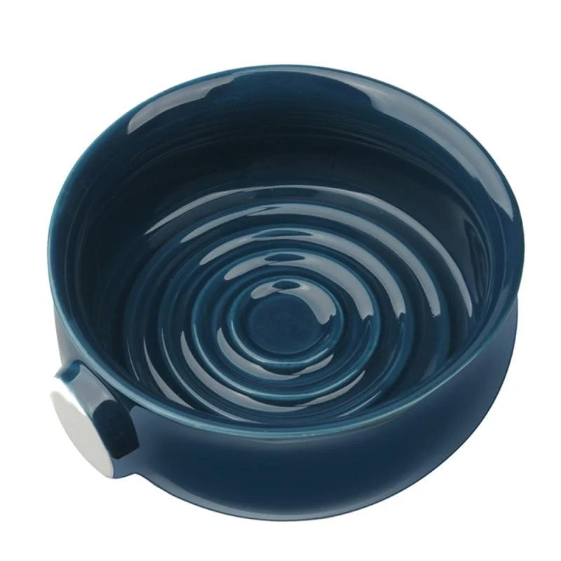 Contemporary Jabonera de cerámica para afeitar Smooth