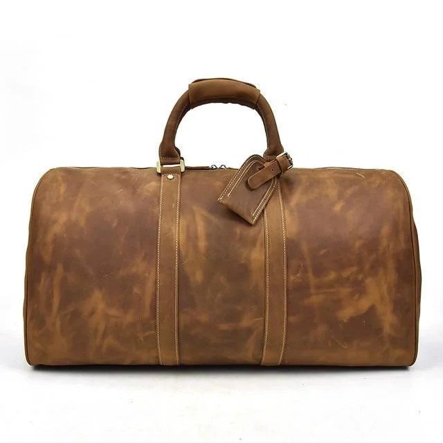 Top-Quality Jonathan Bolsa de viaje grande de piel de vaca Environmentally Friendly
