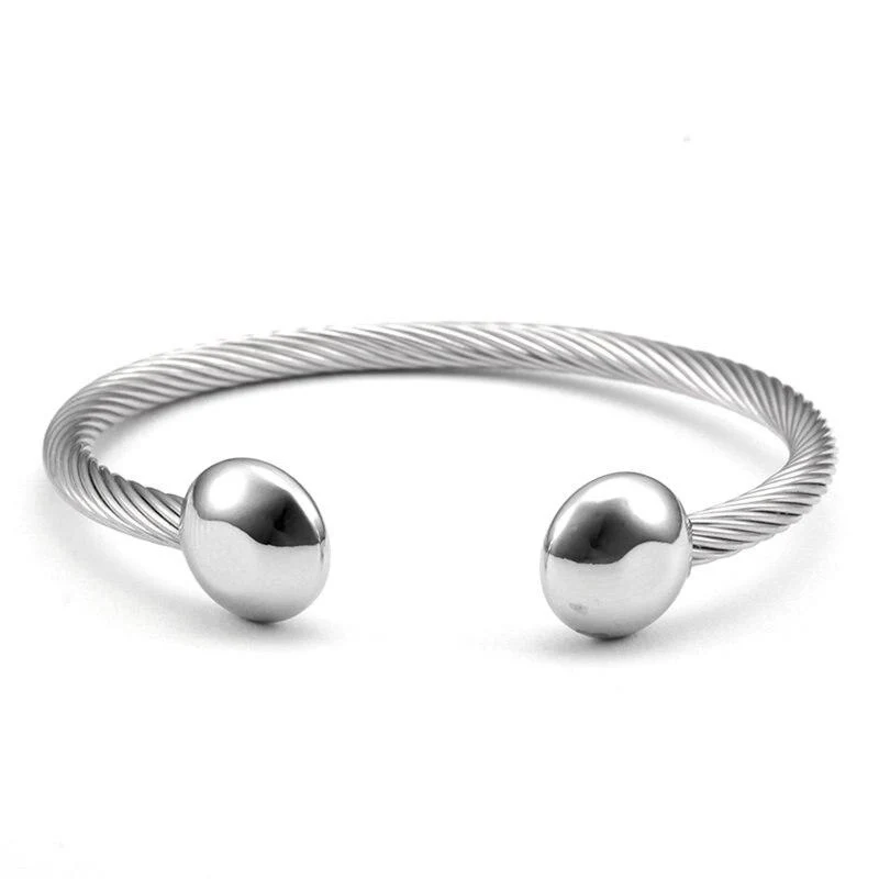 Pure Thomas Stainless Steel Cuff Bracelet Excellent