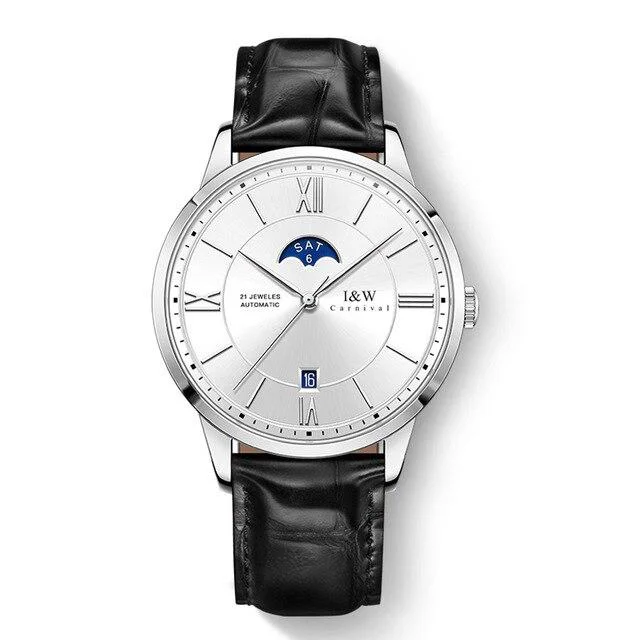 Breathable Maurice Reloj mecánico automático clásico High-Performance